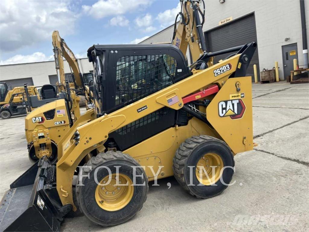 CAT 262D3 Carregadoras de direcção deslizante