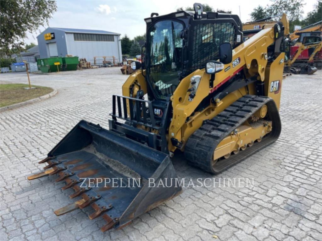 CAT 265 Carregadoras de direcção deslizante