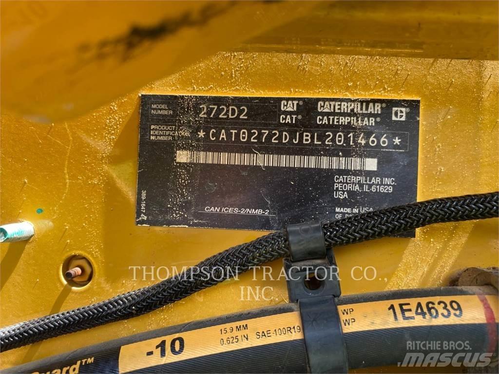 CAT 272 D 2 Carregadoras de direcção deslizante
