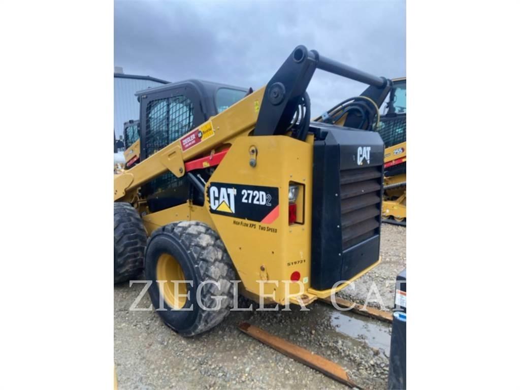 CAT 272D2 Carregadoras de direcção deslizante