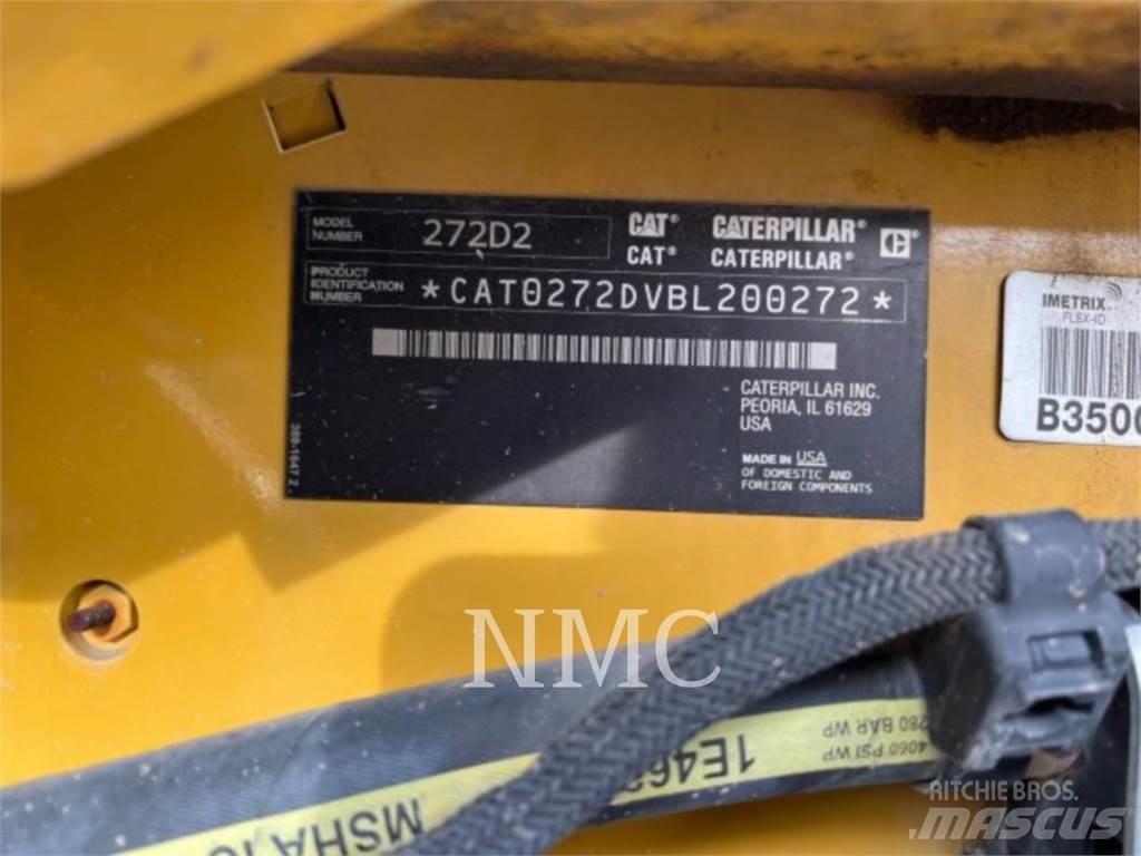 CAT 272D2 Carregadoras de direcção deslizante