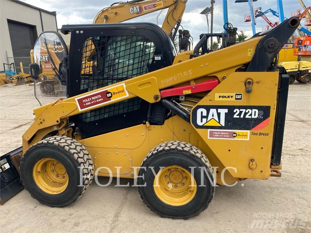 CAT 272D2 Carregadoras de direcção deslizante