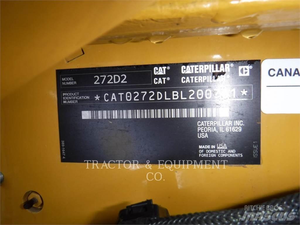 CAT 272D2 H2CB Carregadoras de direcção deslizante