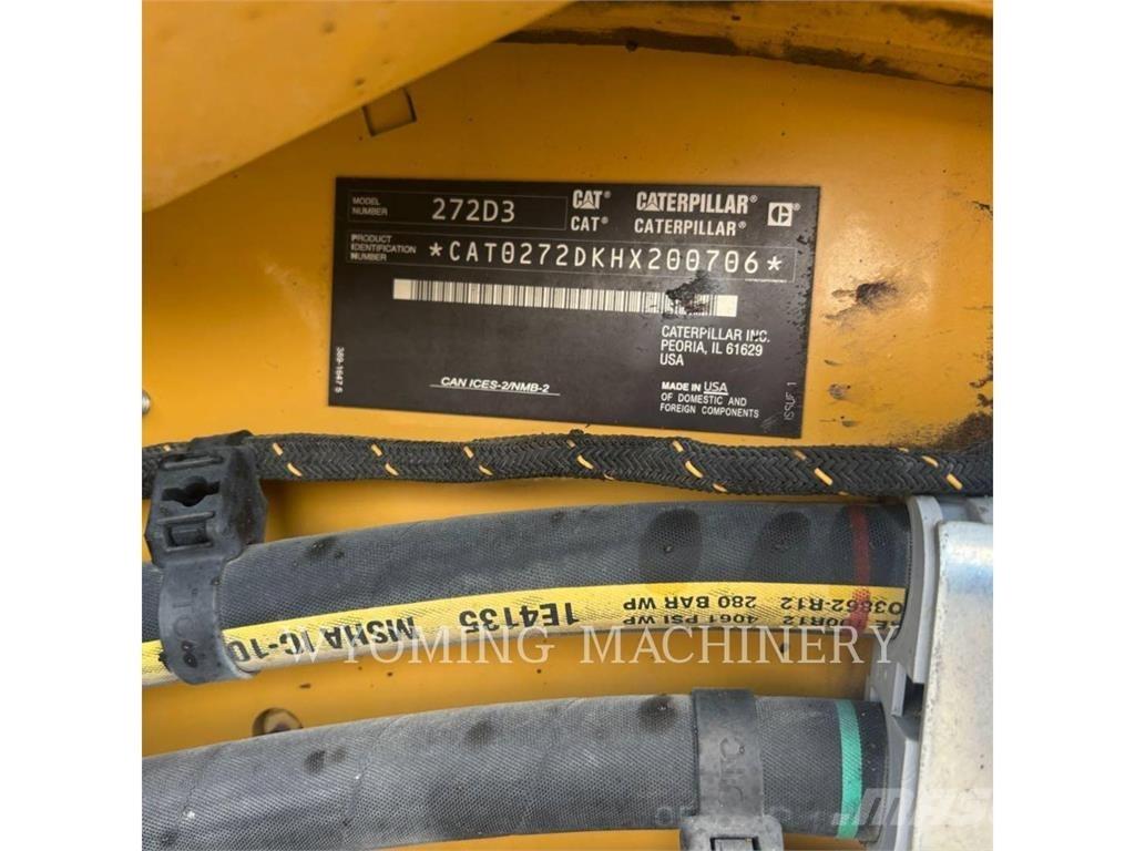CAT 272D3 Carregadoras de direcção deslizante