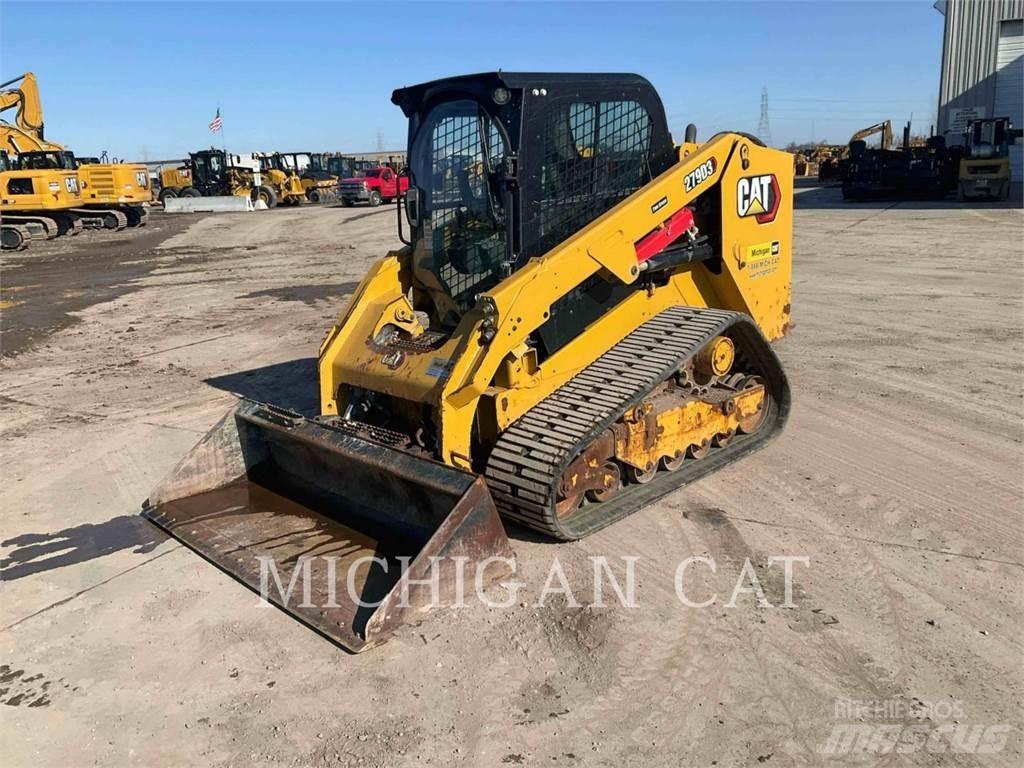 CAT 279D3 AQB Carregadoras de direcção deslizante