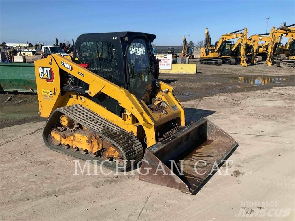 CAT 279D3 AQB Carregadoras de direcção deslizante