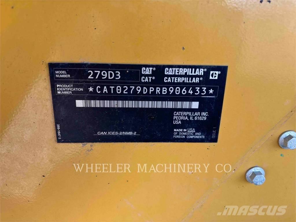 CAT 279D3 C3H2 Pás Carregadoras de rastos