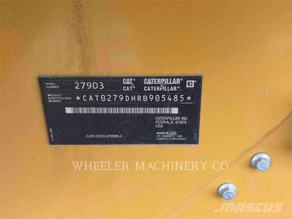 CAT 279D3 C3H2 Pás Carregadoras de rastos