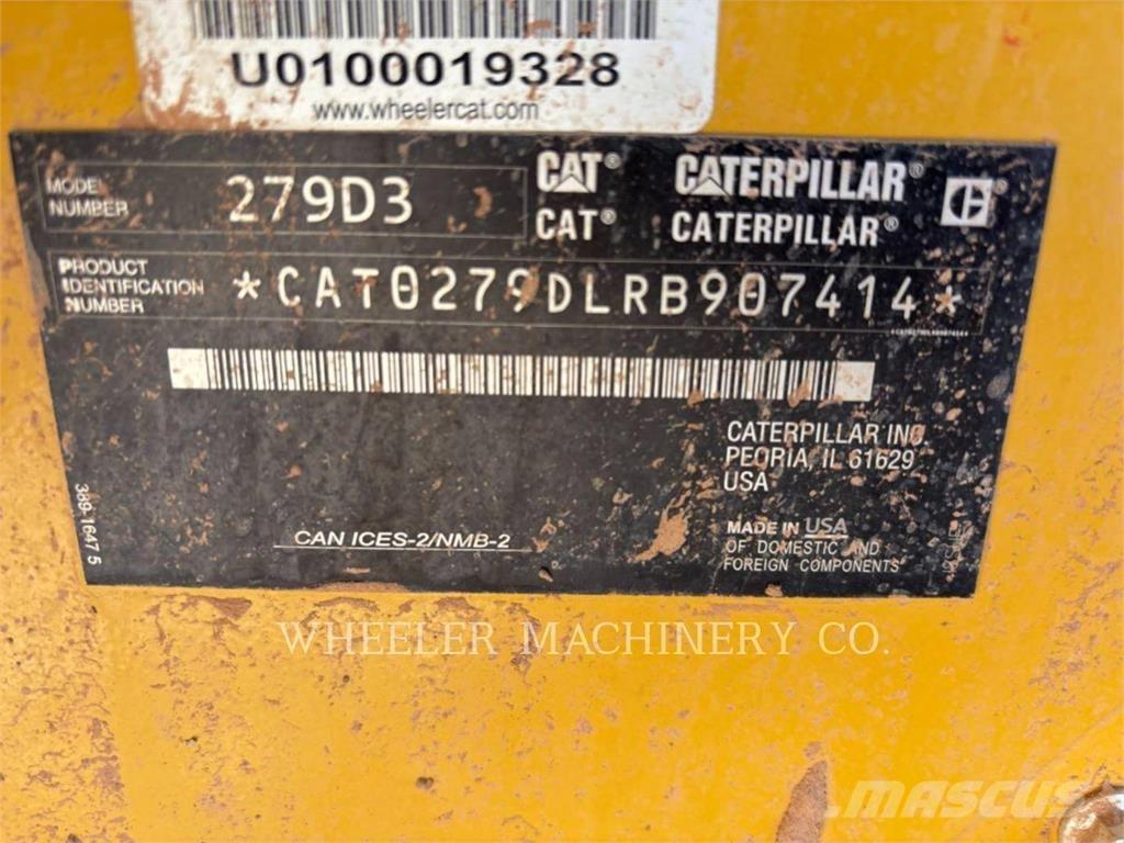 CAT 279D3 C3H2 Pás Carregadoras de rastos