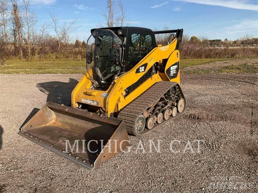 CAT 287C2 A2Q Carregadoras de direcção deslizante