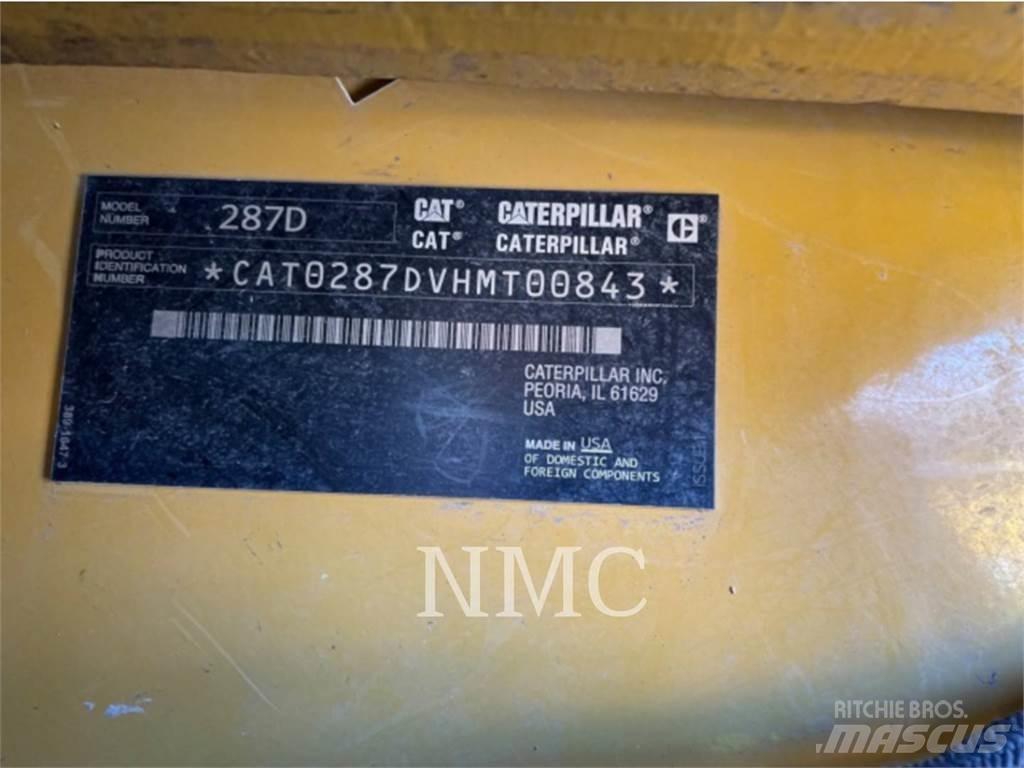 CAT 287D Carregadoras de direcção deslizante
