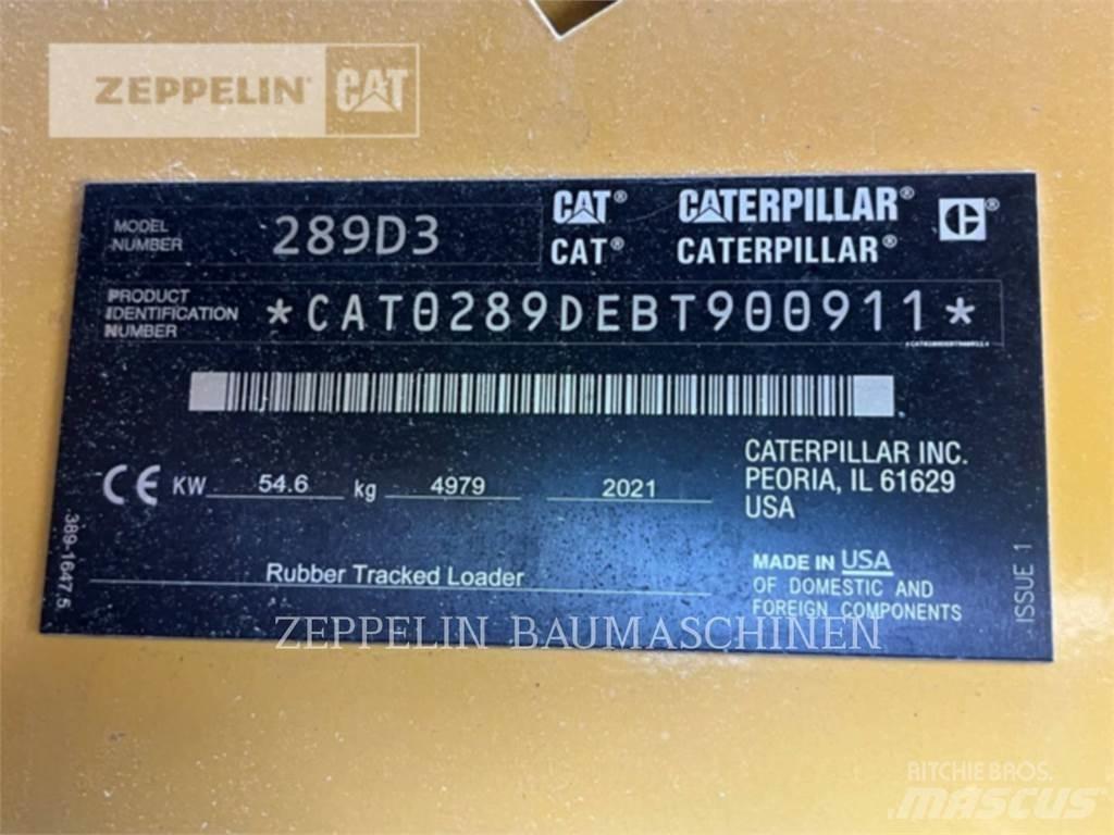 CAT 289D Carregadoras de direcção deslizante
