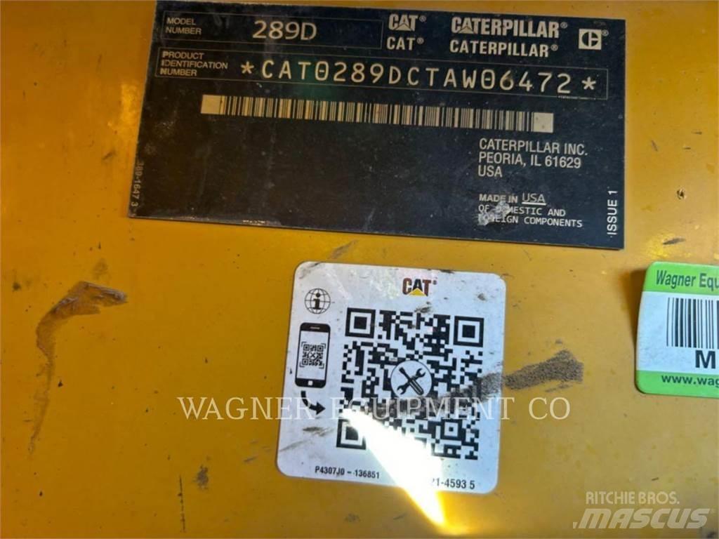 CAT 289D Pás Carregadoras de rastos