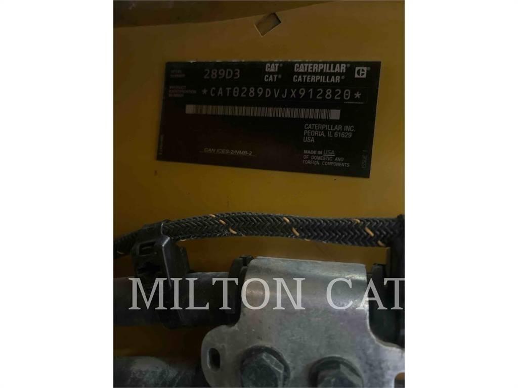 CAT 289D 3 Carregadoras de direcção deslizante