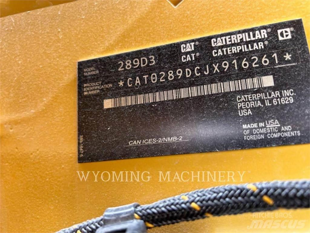 CAT 289D3 Carregadoras de direcção deslizante