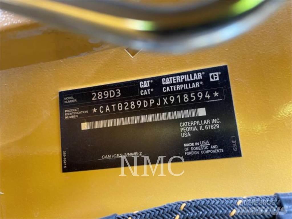 CAT 289D3 Pás Carregadoras de rastos