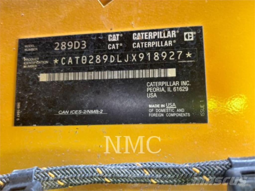 CAT 289D3 Pás Carregadoras de rastos