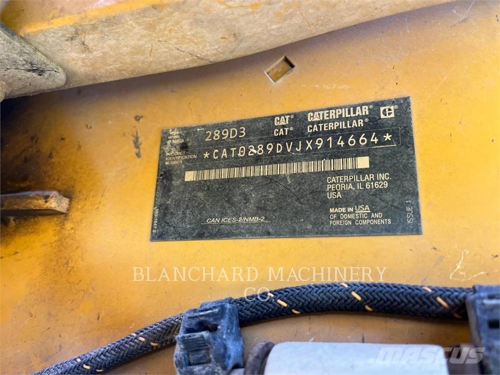 CAT 289D3 Pás Carregadoras de rastos
