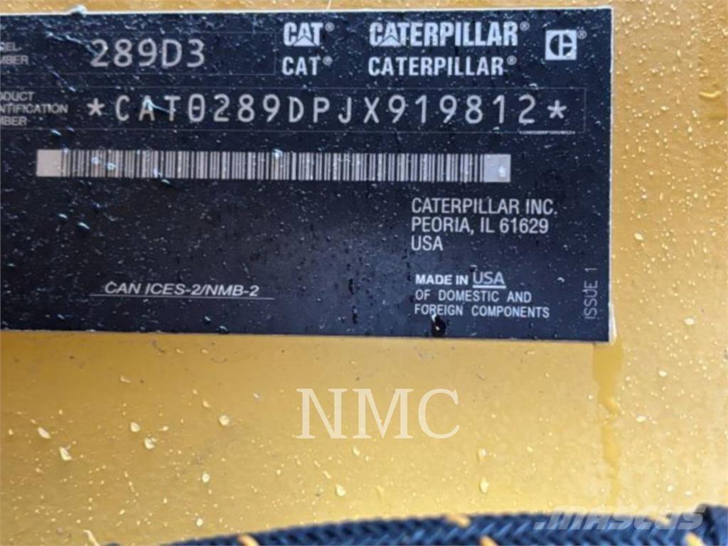 CAT 289D3 Pás Carregadoras de rastos