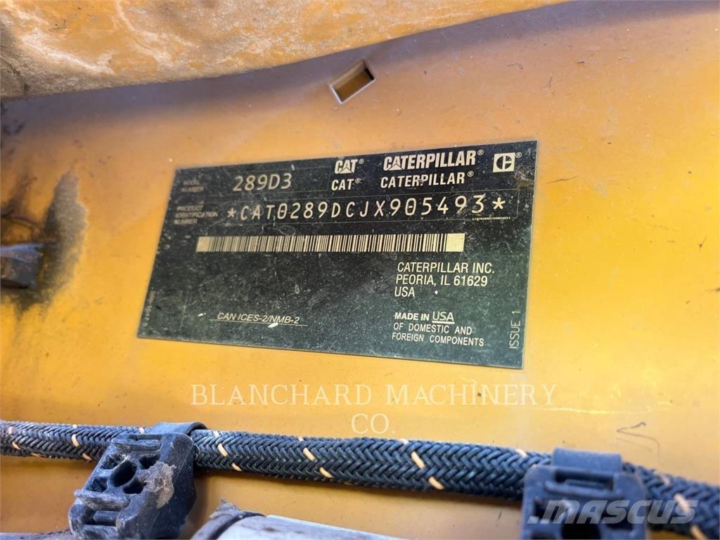 CAT 289D3 Pás Carregadoras de rastos