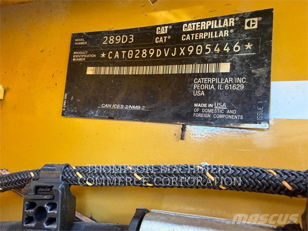 CAT 289D3 Pás Carregadoras de rastos