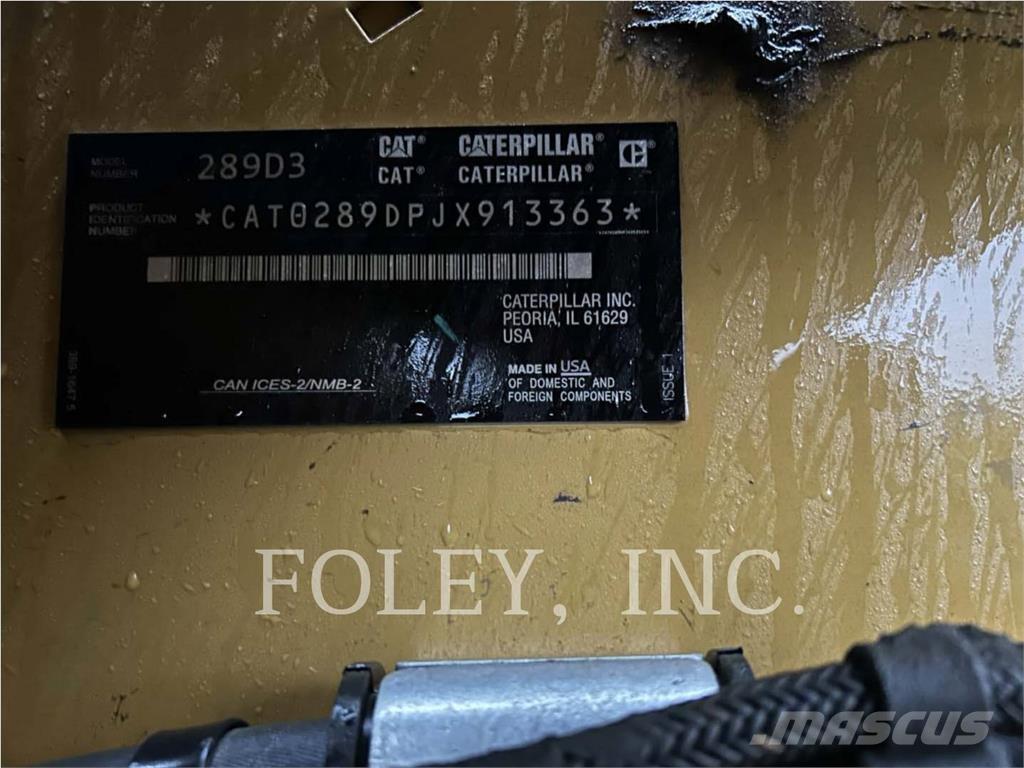 CAT 289D3 Pás Carregadoras de rastos