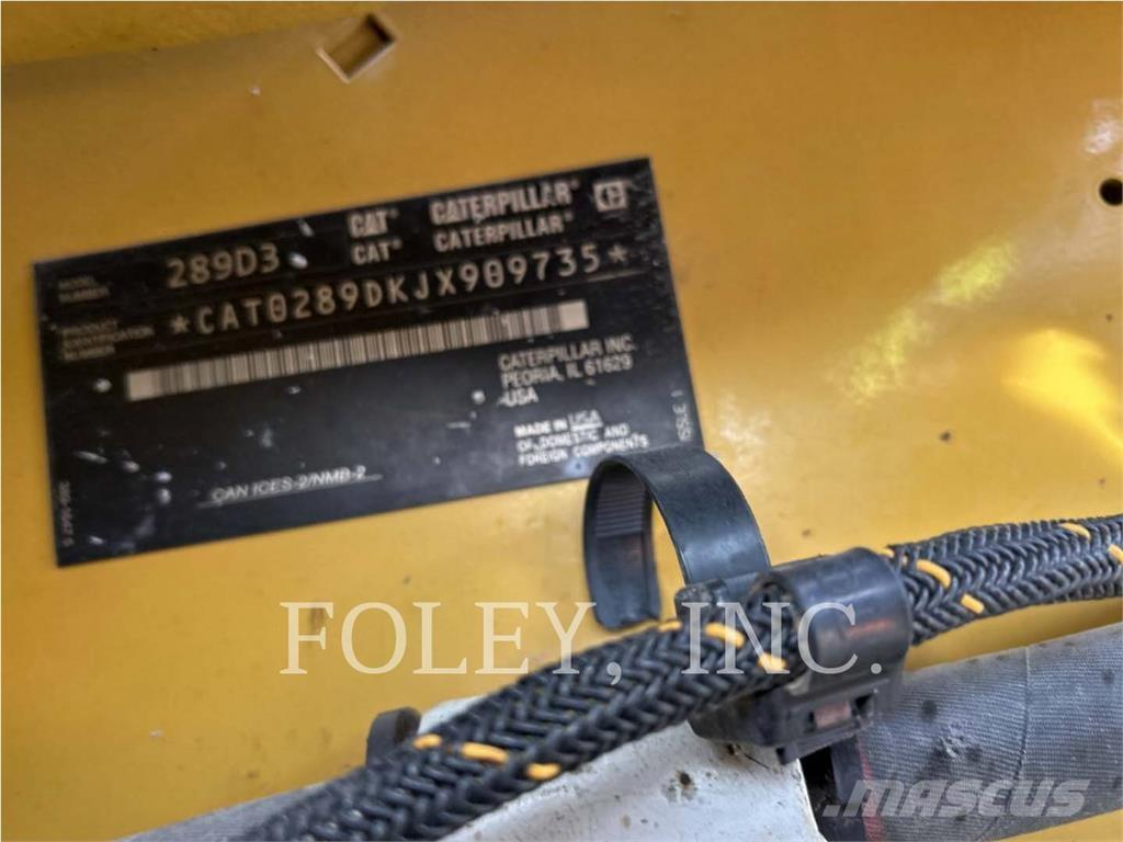 CAT 289D3 Pás Carregadoras de rastos