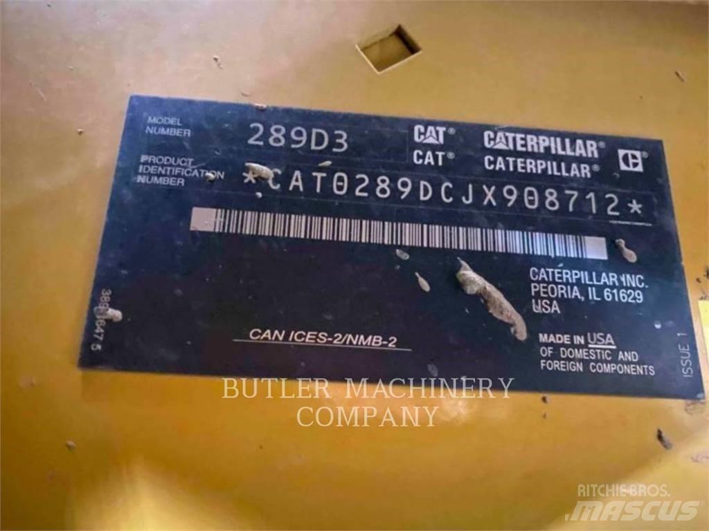 CAT 289D3 C3H3 Pás Carregadoras de rastos