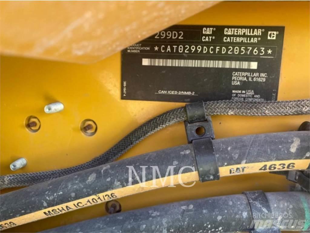 CAT 299D2 Carregadoras de direcção deslizante