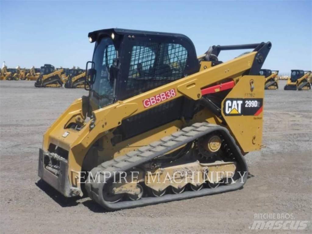 CAT 299D2 CA Carregadoras de direcção deslizante