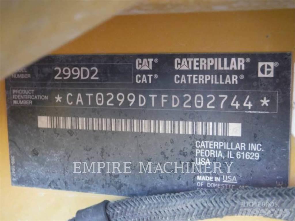CAT 299D2 CA Carregadoras de direcção deslizante
