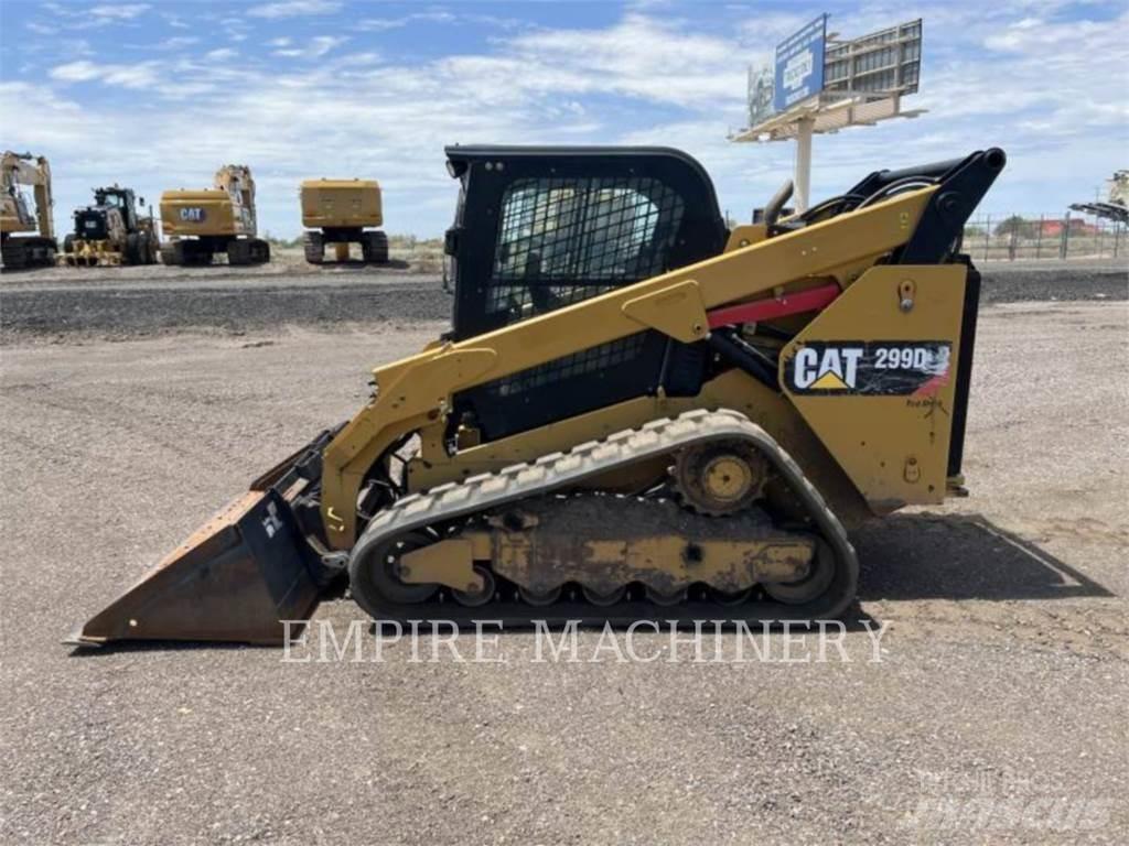 CAT 299D2 CA Carregadoras de direcção deslizante