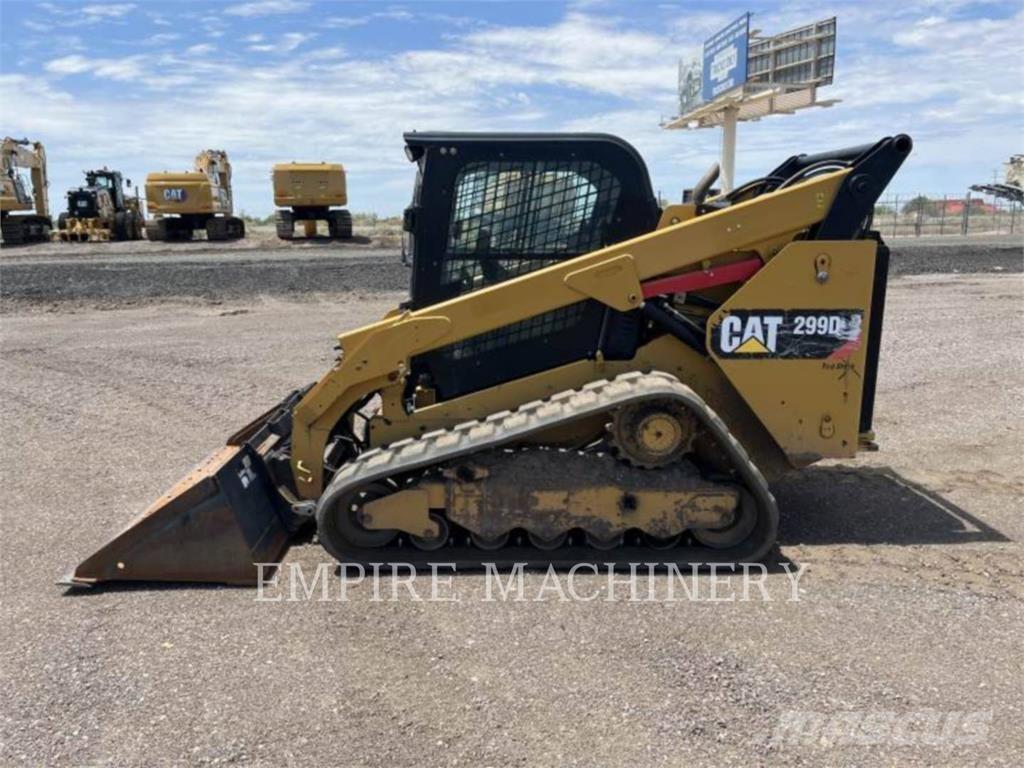 CAT 299D2 CA Carregadoras de direcção deslizante