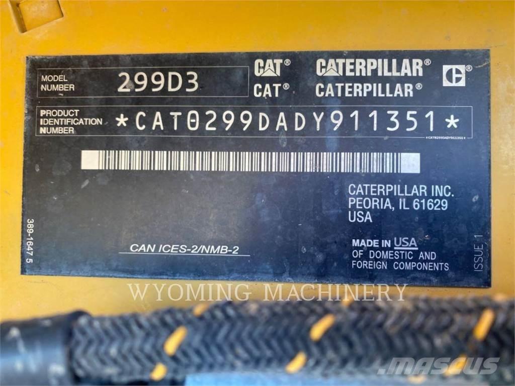 CAT 299D3 Carregadoras de direcção deslizante