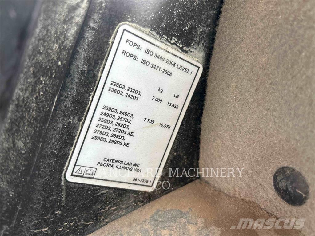 CAT 299D3 Pás Carregadoras de rastos
