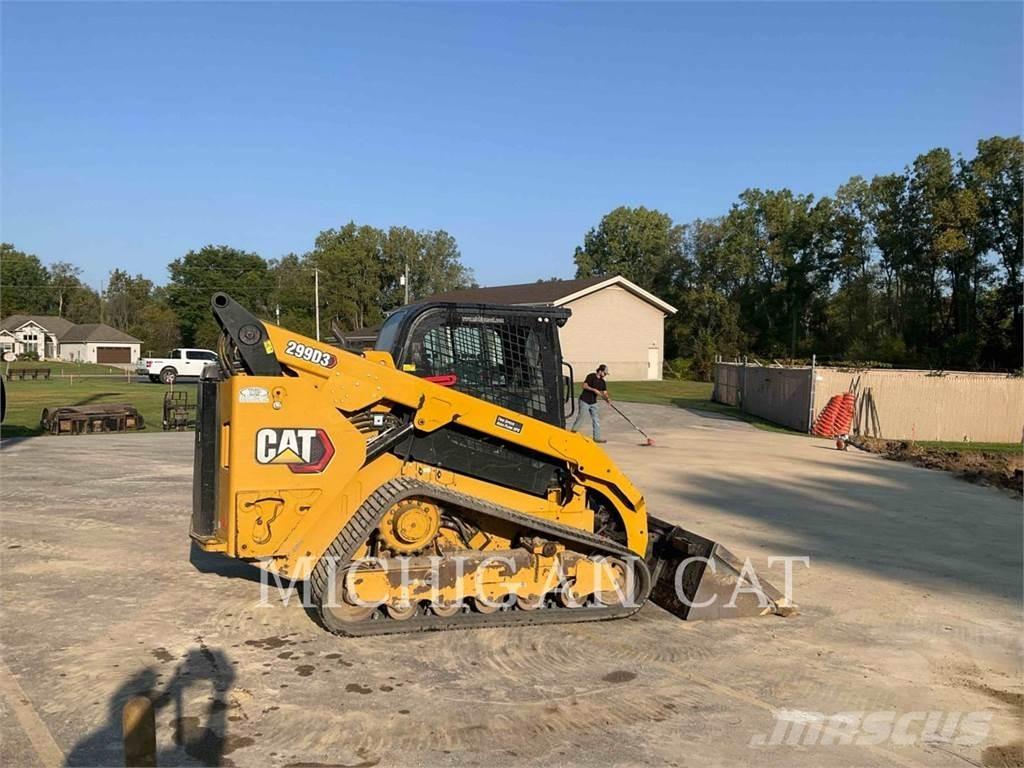 CAT 299D3 AHQB Carregadoras de direcção deslizante