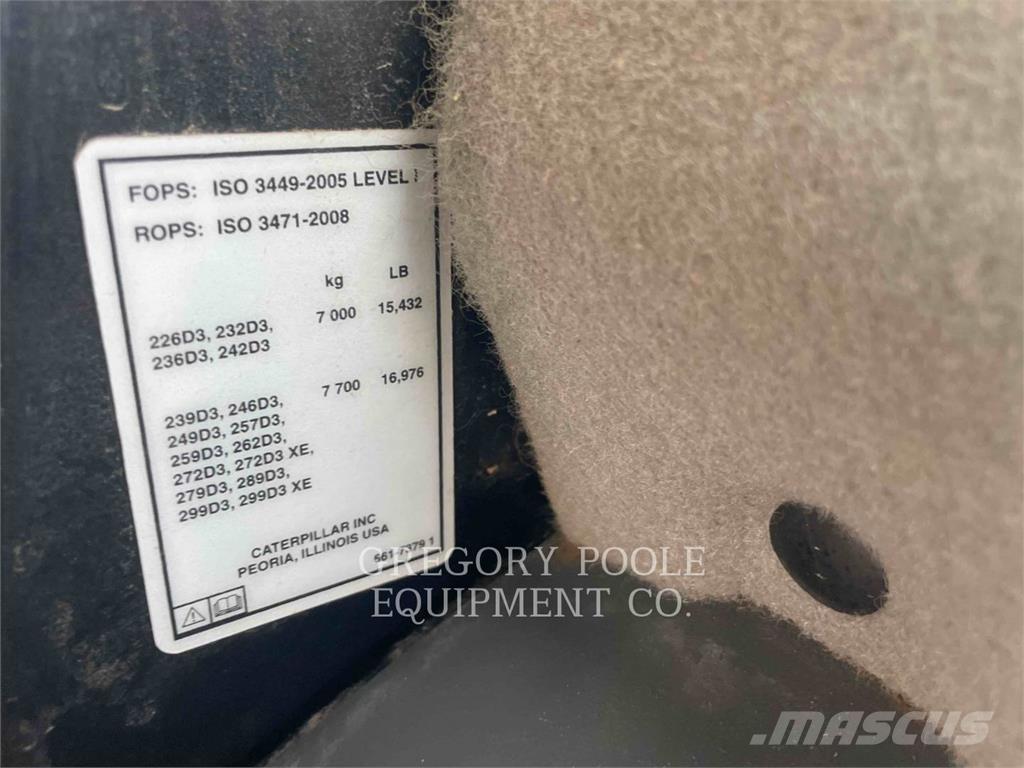 CAT 299D3XE Pás Carregadoras de rastos