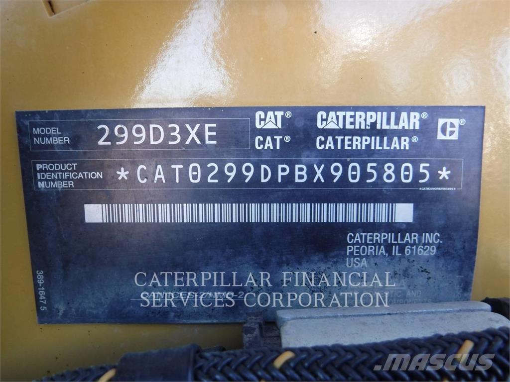 CAT 299D3XE Pás Carregadoras de rastos