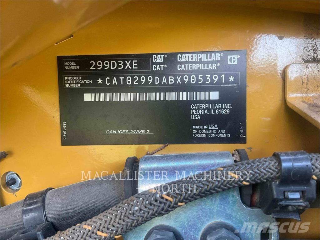 CAT 299D3XE AQR Carregadoras de direcção deslizante