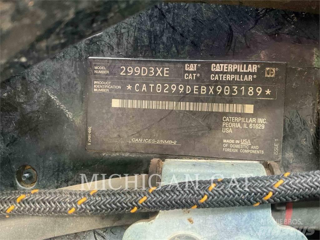 CAT 299D3XE D1AQBR Carregadoras de direcção deslizante