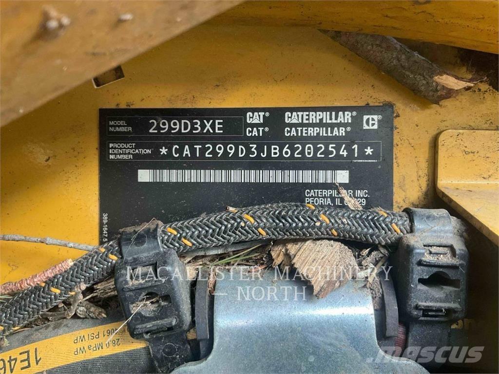 CAT 299D3XE D1AQBRW Carregadoras de direcção deslizante