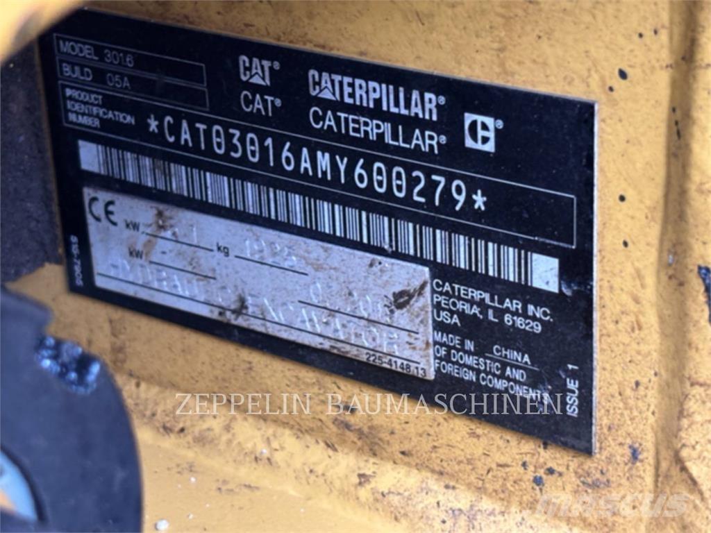 CAT 301.6-05A Escavadoras de rastos