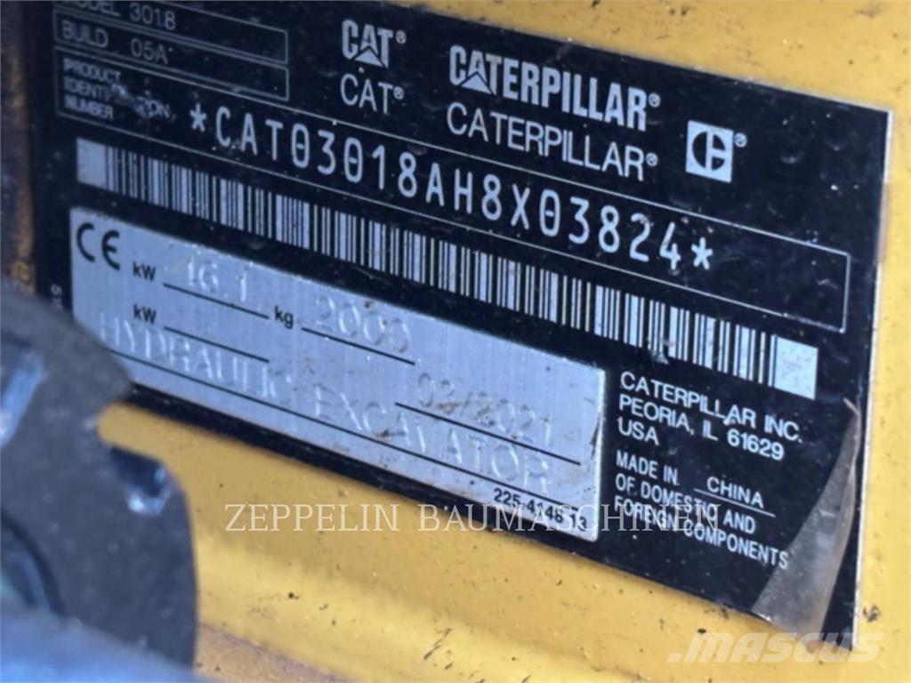 CAT 301.8-05A Escavadoras de rastos