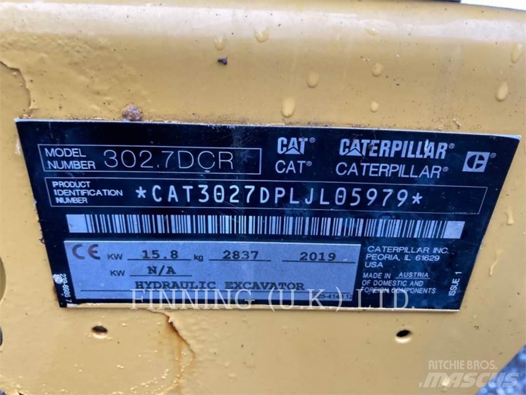 CAT 302.7D CAB Escavadoras de rastos