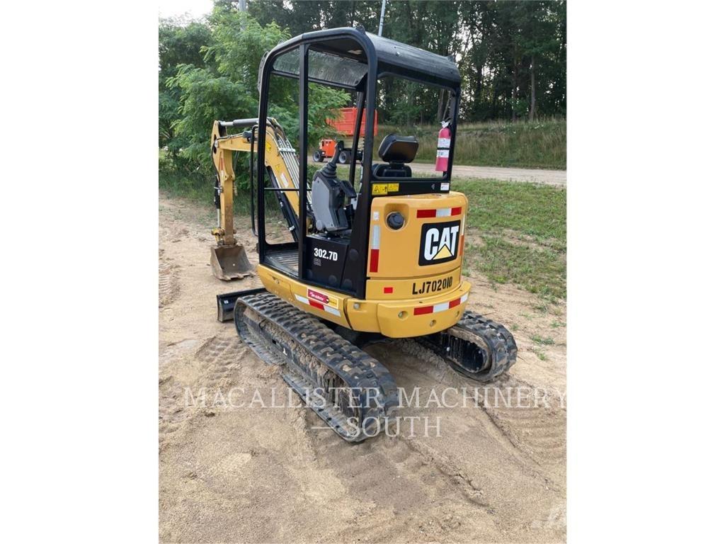 CAT 302.7DCR Escavadoras de rastos