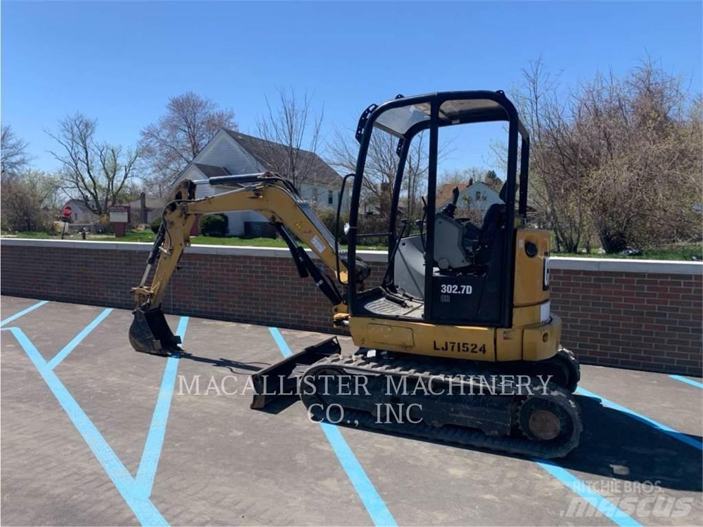 CAT 302.7DCR Escavadoras de rastos