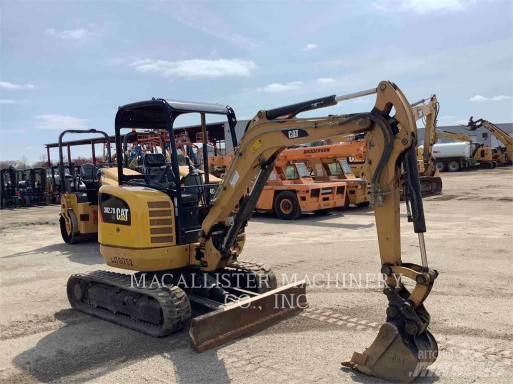 CAT 302.7DCR Escavadoras de rastos