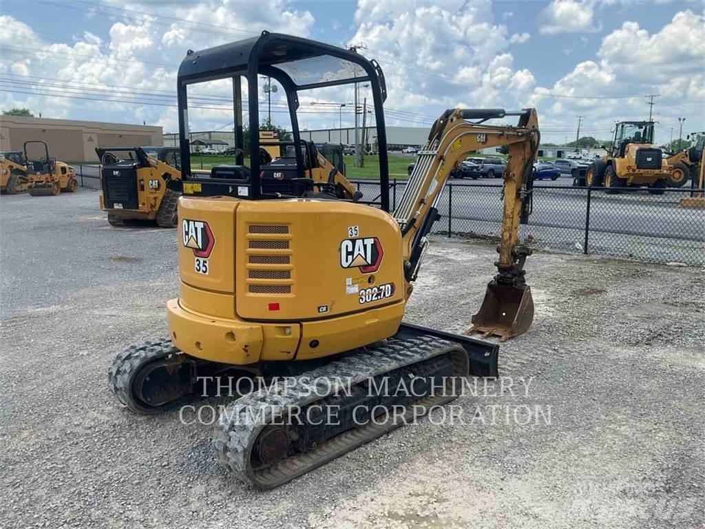 CAT 302.7DCR Escavadoras de rastos