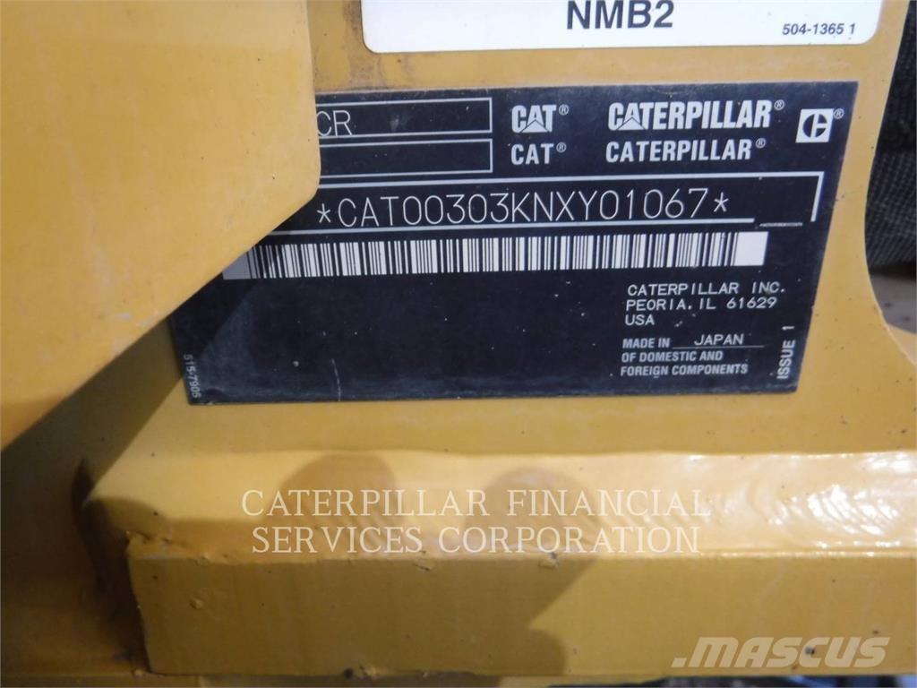 CAT 303-07CR Escavadoras de rastos