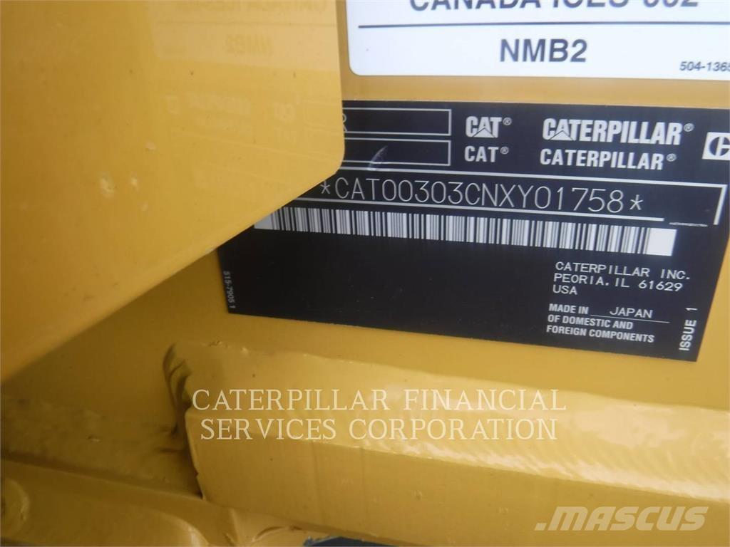 CAT 303-07CR Escavadoras de rastos